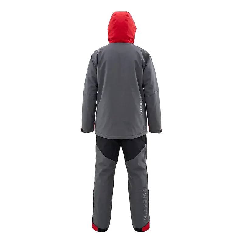 Westin W3 Winter Suit Cloud Grey varmt vattentätt vinterställ för fiske