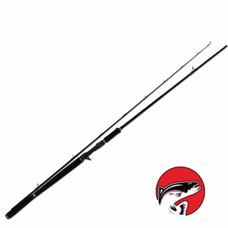Tvådelat Armada Golden Feather Casting-spö på 210 cm med EVA-handtag och responsiv kolfiberklinga, anpassat för beten mellan 7–25 gram.