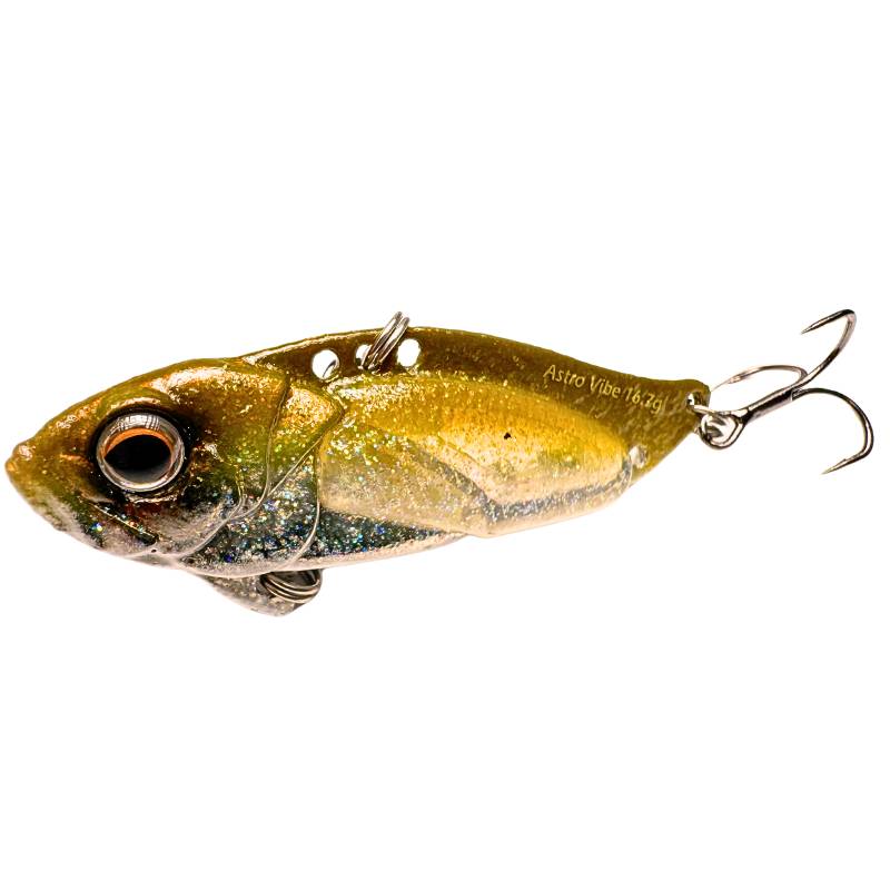 Strike Pro Astro Vibe UV 6,5 cm 26 g Banancola vibrationsbete för abborre och gös