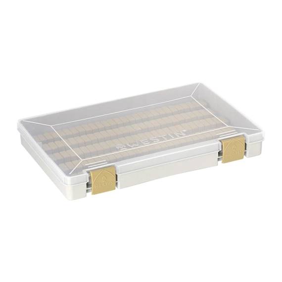 Westin W3 Jig Box betesbox med 135 fack grå transparent