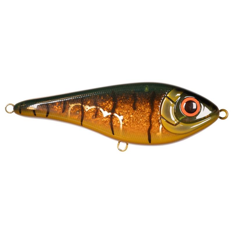 Buster Swim Slow Sink 13 cm 65 g – Ultimate Motoroil UV glidebait för gäddfiske