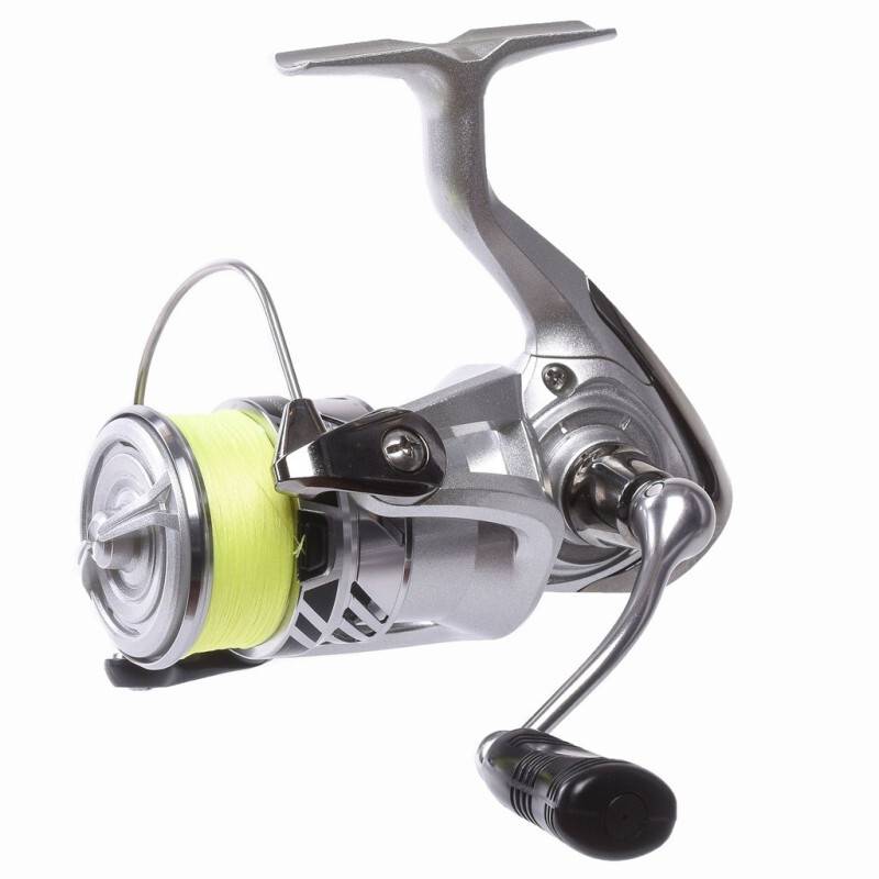 Daiwa Crossfire LT haspelrulle med påspolad J-Braid X4 0,13 mm