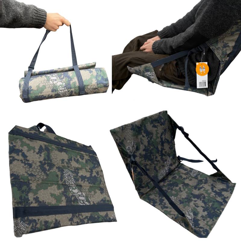 Haunter Foldable Cushion Fade Brown hopfällbar kamouflage sittdyna