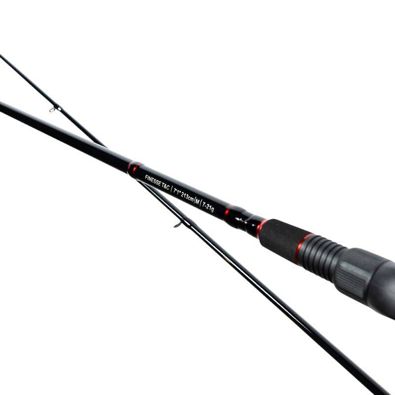 Westin Finesse T&C 7'1'' 213 cm 7–21 g Custom Red Edition spinnspö för abborre och gös med hög känsla och precision