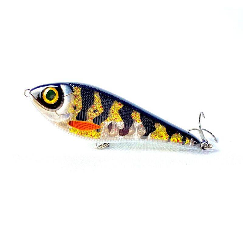 Buster Swim Slow Sink 13 cm 65 g – Motorlake UV glidebait för gäddfiske