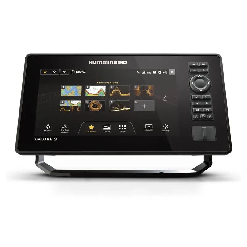 Humminbird XPLORE 9 CMSI+ ekolod med 9 tum skärm och MEGA Imaging givare