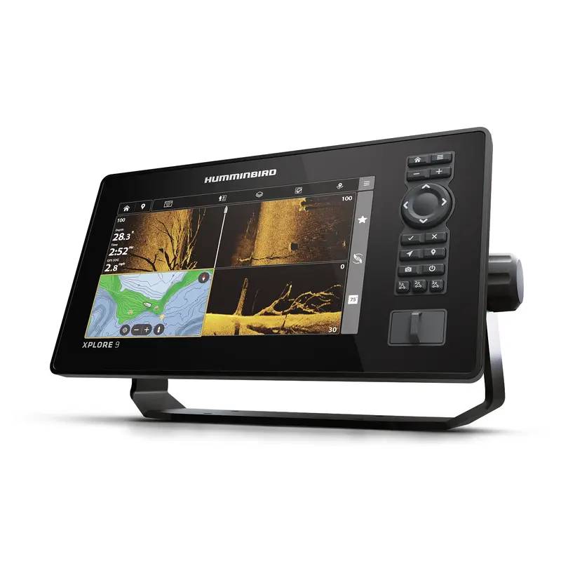 Humminbird XPLORE 9 CMSI+ ekolod med 9 tum skärm och MEGA Imaging givare