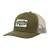 Hurricane Pike Patch Trucker Hat keps med gäddmotiv och ventilerande mesh för fiske och outdoor