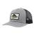 Hurricane Flat Bill Snapback Hat Mad Perch keps med rak skärm och justerbar passform