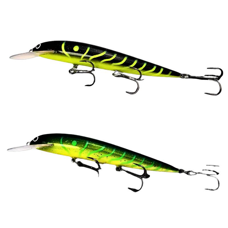 Karikko Wobbler 15 cm 24 g Custom gäddwobbler med handmålad finish