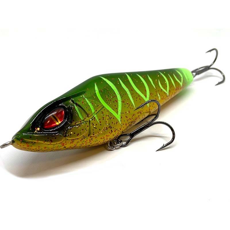 Daiwa Lazy Jerk 15,5 cm 85 g Hulken G5 jerkbait för gäddfiske