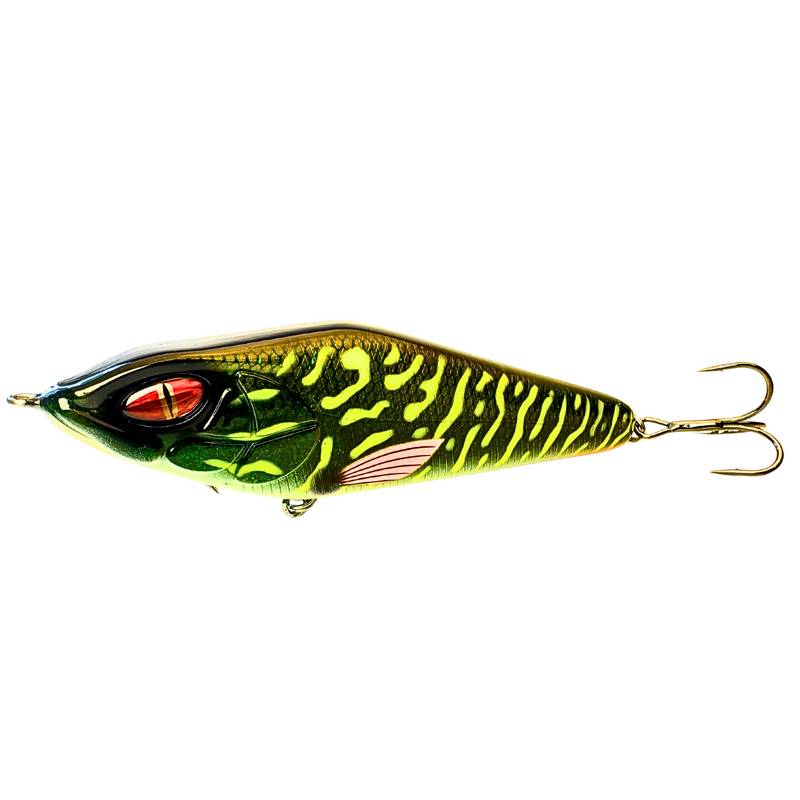 Daiwa Lazy Jerk 15,5 cm 85 g 3D Pike naturtroget gäddjerkbait