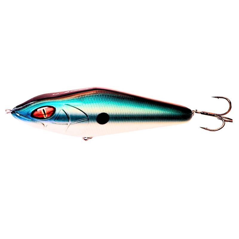 Daiwa Lazy Jerk 15,5 cm 85 g Shade Of Ståhl jerkbait för gäddfiske
