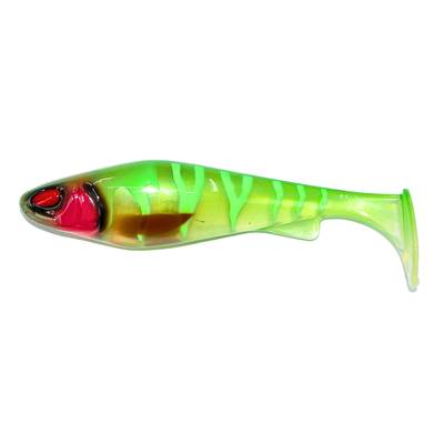 Daiwa Prorex Lazy Shad 9cm 7g Gizmo UV Monstret jigg för abborre och gös med UV-färg och livlig paddelgång