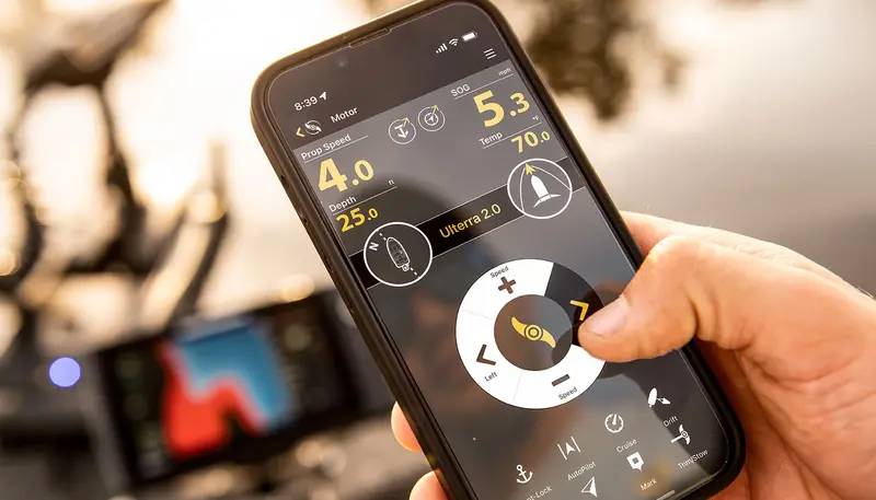 Minn Kota Terrova 55 WR 54 tum 12V trollingmotor med GPS och Spot-Lock