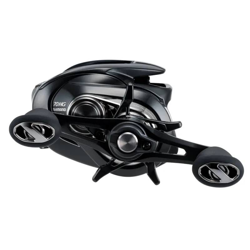 Shimano Metanium DC 71 A vänstervevad baitcastingrulle med digital kastbroms från Shimano
