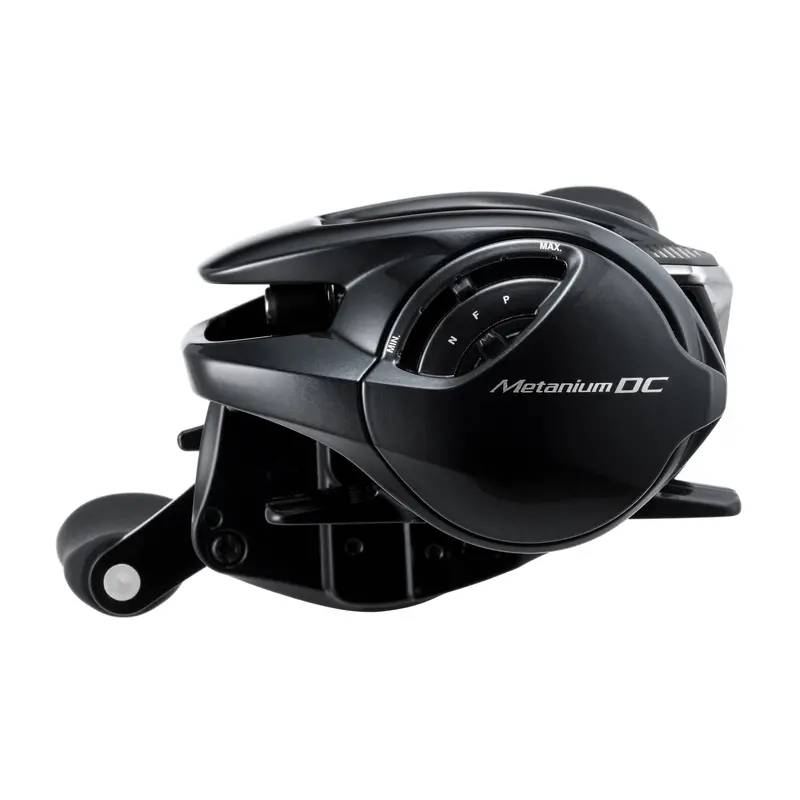 Shimano Metanium DC 71 A vänstervevad baitcastingrulle med digital kastbroms från Shimano
