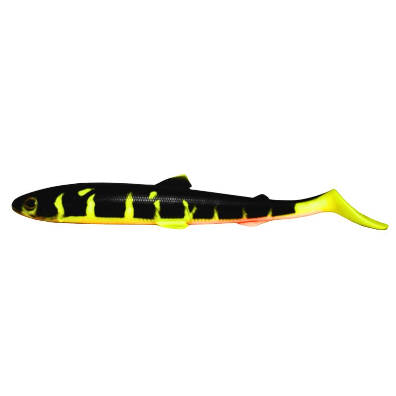 Westin BullTeez Shadtail 18 cm 53 g – Black Pike softbait för gäddfiske