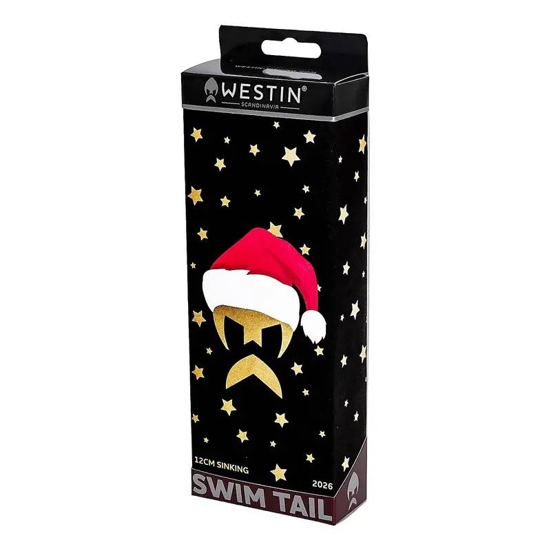 Westin Swim Tail Christmas Edition 26 12 cm 68 g Sinking gäddbete för gädda