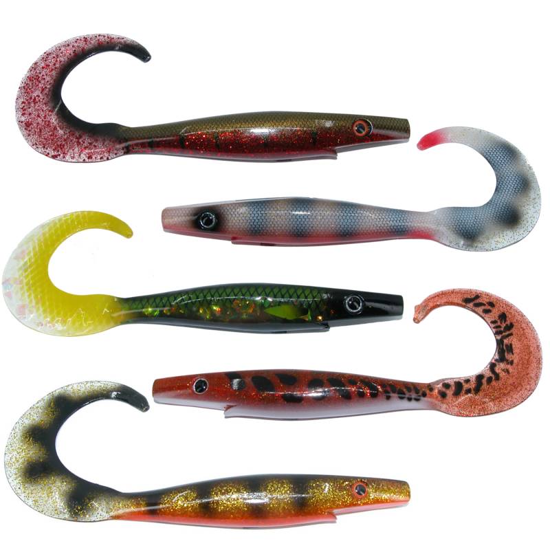 Pig Tail JR G5 23 cm 40 g – Gäddfemman Custom tailbait för gäddfiske