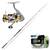 Daiwa Prorex S Spin 8 fot 50-110g haspelcombo med Daiwa Aggrest 4000 och påspolad flätlina för gäddfiske