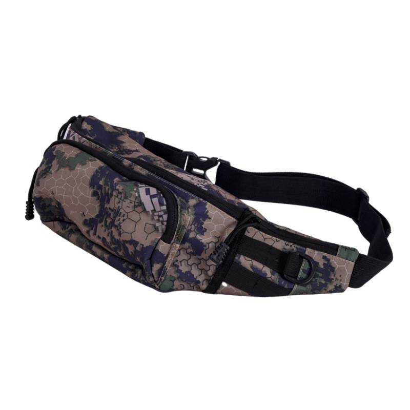 Haunter Purchbag Waist Fade Brown midjeväska i 3D Fade Camo – smidig och stilren för fiske och friluftsliv