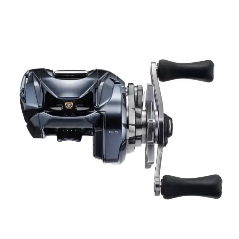 Shimano Aldebaran DC 31XG vänstervevad premium multirulle med digital kastkontroll för finessefiske.