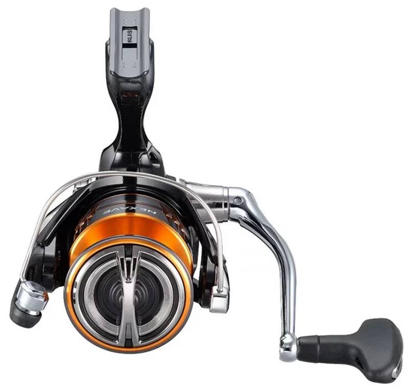 Shimano Nexave FJ 2500 haspelrulle för spinnfiske med mjuk gång och pålitlig broms för sportfiske.