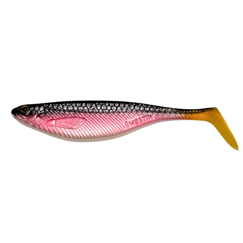 Westin ShadTeez 9 cm Wagasaki softbait för abborre, gös och gädda