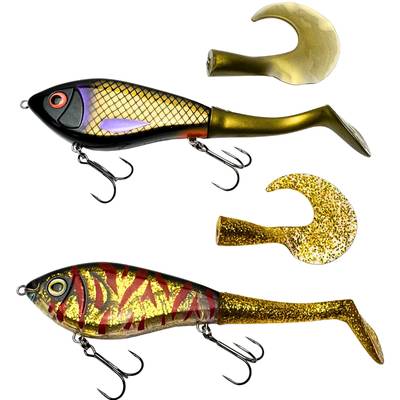 Westin Swim Tail 12 cm  – Gäddfemman 2025 Custom glidebait för gäddfiske