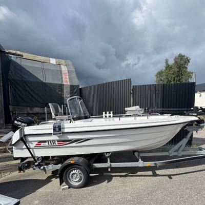 HR 460 Fishing, HR Boat, styrpulpetbåt, fiskebåt, trollingbåt, spinnfiske, vertikalfiske, båt 50 hk, sportfiskebåt