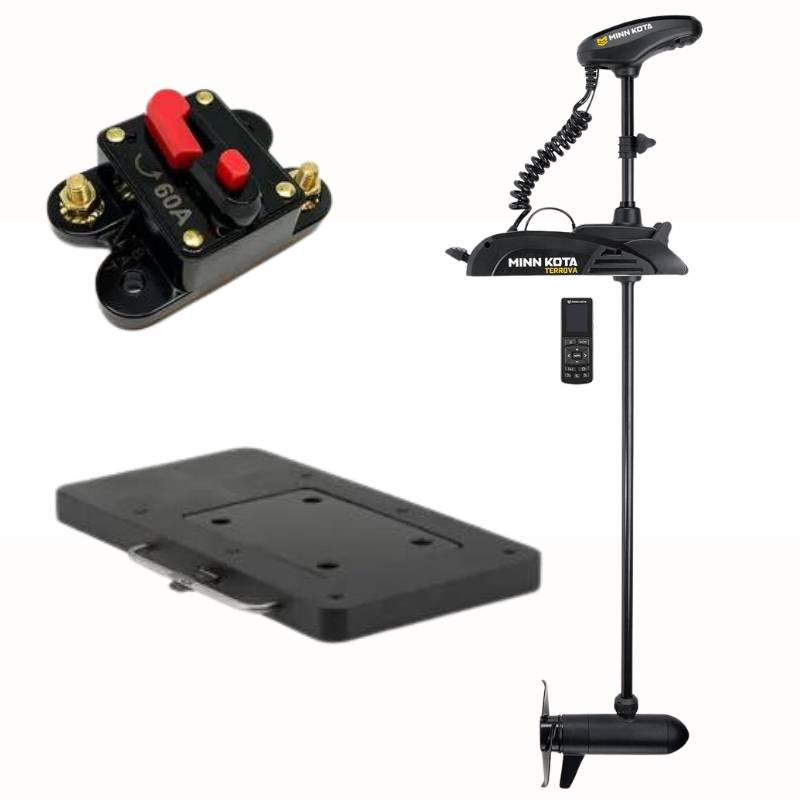 Minn Kota Terrova 55 WR 54 tum 12V trollingmotor med GPS och Spot-Lock