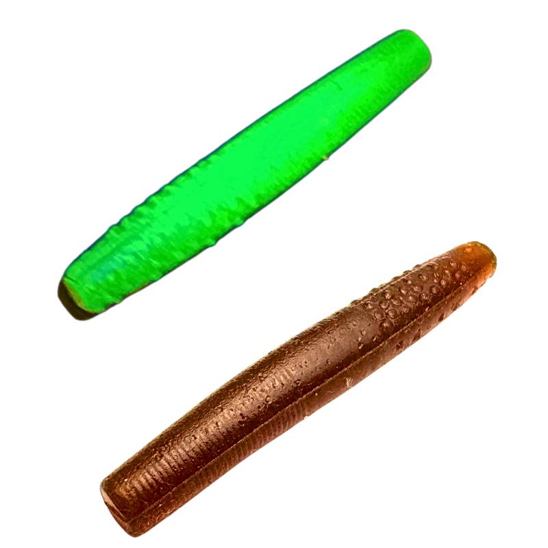 Z-Man Finesse TRD 7 cm – UV Motor Oil Custom softbait för abborrefiske
