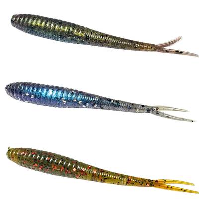 Upplev Custom Jig Twinpin 7g 10,5cm jigg för abborre och gös med livlig gång och vibrationer