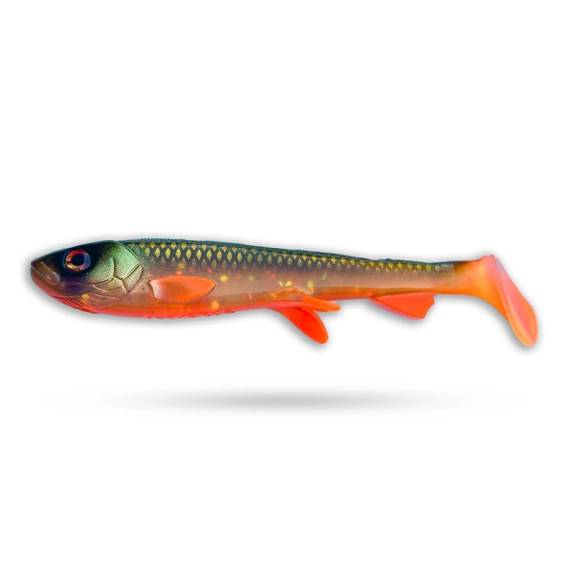 Wolfcreek Shad 2.0 20 cm 75 g gäddjigg med naturtrogen profil och kraftfull paddelsvans för effektivt gäddfiske.