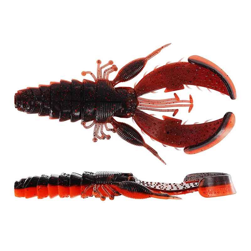 Westin CreCraw 8,5 cm 7 g i färgen Lava Craw kräftimitation för abborre och gös