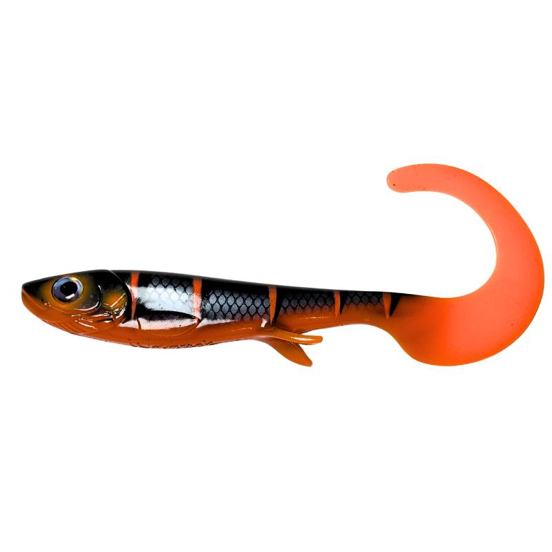 Wolfcreek Curly 22 cm 75 g Belzebub gäddjigg med lång curlytail