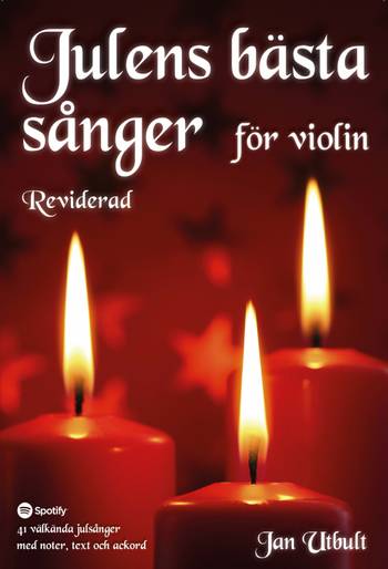 Julens bästa sånger för violin Reviderad (med duettstämmor), en produkt från Nya Musik som utvecklar och engagerar människor i alla åldrar.
