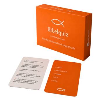 Bibelquiz, en produkt från Nya Musik som utvecklar och engagerar människor i alla åldrar.