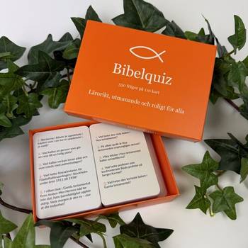 Bibelquiz, en produkt från Nya Musik som utvecklar och engagerar människor i alla åldrar.