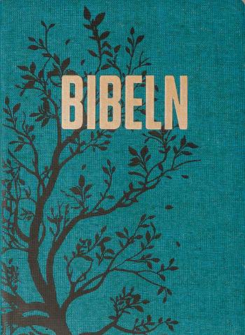 Bibel 2026 (blågrön) - tygklädd med tumindex, utan noter, en produkt från Nya Musik som utvecklar och engagerar människor i alla åldrar.