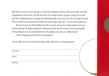 526248 - Hälsning på dopdagen 1 år - 10-pack, en produkt från Nya Musik som utvecklar och engagerar människor i alla åldrar.