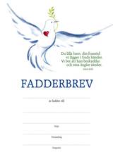 Fadderbrev - Duva, en produkt från Nya Musik som utvecklar och engagerar människor i alla åldrar.