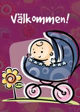Inbjudningskort - Barnvagn, en produkt från Nya Musik som utvecklar och engagerar människor i alla åldrar.