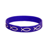 Armband - Silikon - Fisk - Lila, en produkt från Nya Musik som utvecklar och engagerar människor i alla åldrar.