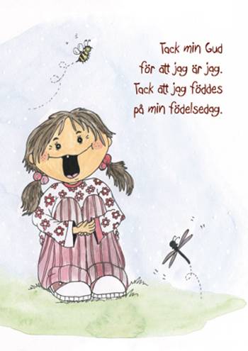 Vykort - Tack min Gud - Flicka, en produkt från Nya Musik som utvecklar och engagerar människor i alla åldrar.