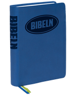 Konfabibeln (blå), en produkt från Nya Musik som utvecklar och engagerar människor i alla åldrar.