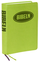 Konfabibeln (grön), en produkt från Nya Musik som utvecklar och engagerar människor i alla åldrar.