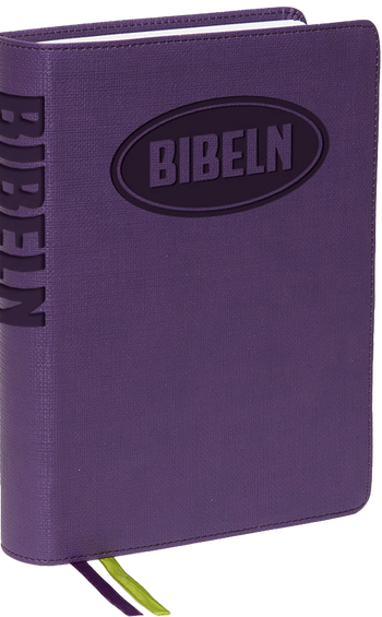 Konfabibeln (lila), en produkt från Nya Musik som utvecklar och engagerar människor i alla åldrar.