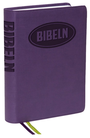 Konfabibeln (lila), en produkt från Nya Musik som utvecklar och engagerar människor i alla åldrar.